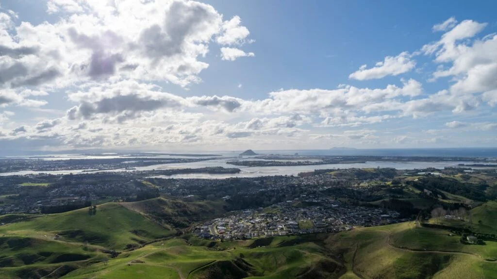 Bay of Plenty New Zealand coastline - Bay Web Co SEO agency location